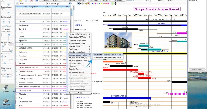 nouveau logiciel de planning de chantier et d'Architecture Faberplan Mac et PC v18.05