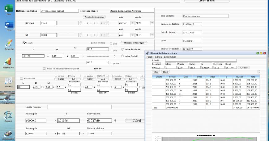 nouveau logiciel de Révision des Prix Mac et PC v20.13