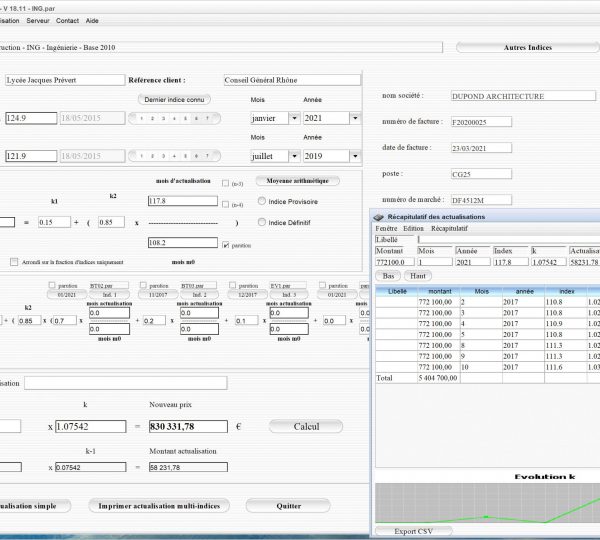 nouveau logiciel d'Actualisation des Prix Mac et PC v18.11