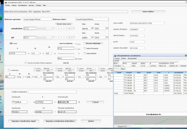 nouveau logiciel d'Actualisation des Prix 2025 Mac et PC v18.12